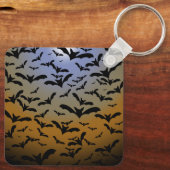 ブラック・こうもりとムーンライトの戦いにかわいらし行く キーホルダー (裏面)