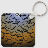 ブラック・こうもりとムーンライトの戦いにかわいらし行く キーホルダー (裏面)