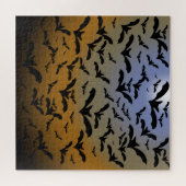 ブラック・こうもりとムーンライトの戦いにかわいらし行く ジグソーパズル (横)