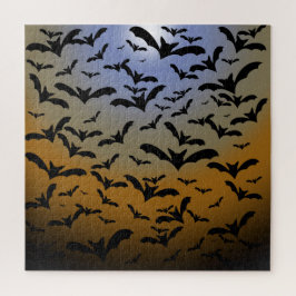 ブラック・こうもりとムーンライトの戦いにかわいらし行く ジグソーパズル