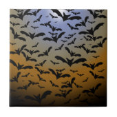 ブラック・こうもりとムーンライトの戦いにかわいらし行く タイル (正面)