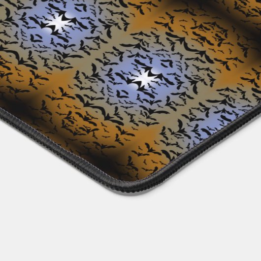 ブラック・こうもりとムーンライトの戦いにかわいらし行く デスクマット (コーナー)