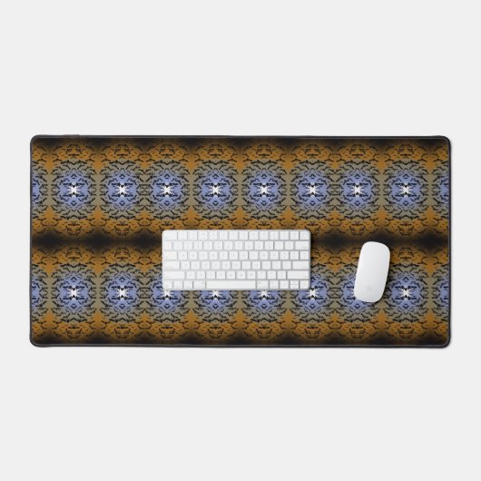 ブラック・こうもりとムーンライトの戦いにかわいらし行く デスクマット (キーボード&マウス)