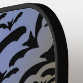 ブラック・こうもりとムーンライトの戦いにかわいらし行く ピックルボールラケット (左詳細)