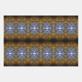 ブラック・こうもりとムーンライトの戦いにかわいらし行く ラッピングペーパーシート (正面3)