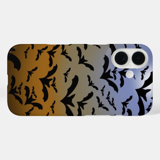 ブラック・こうもりとムーンライトの戦いにかわいらし行く Case-Mate iPhoneケース (裏面 (横))