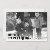 ブラック |すべてメリーの写真 シーズンカード (正面)