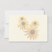 ブラック・アイド・スーザンのハート 出欠カード (裏面)