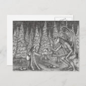 ブラック・アズ・ナイト ポストカード (正面/裏面)