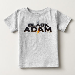 ブラック・アダムの劇場版ロゴ ベビーTシャツ