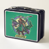 ブラック・アダム |サイクロンキャラクター図 メタルランチボックス (裏面)