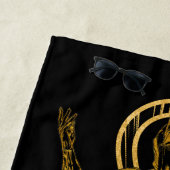 ブラック・アダム | Doctor Fateキャラクターグラフィック ビーチタオル (インサイチュ)