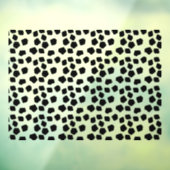 ブラック アニマル プリント ウィンドウサイン (シート3)