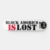 ブラック・アメリカは失われた スケートボード (横)