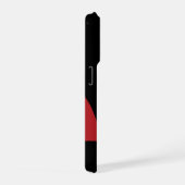 ブラック・アメリカン・ヘリテージ・フラッグ iPhoneケース (右側面)