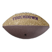 ブラック・アン結婚ド・金ゴールド・フカスタムットボール アメリカンフットボール (回転270)