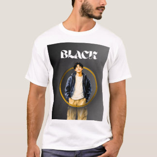 ブラック アーバンスタイル メンズ グラフィックTシャツ Tシャツ