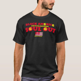 ブラック・ア・ソウル・アウト ベーシック ダークTシャツ Tシャツ