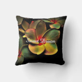 ブラック&イエローフローラグッドスリープ クッション (裏面)