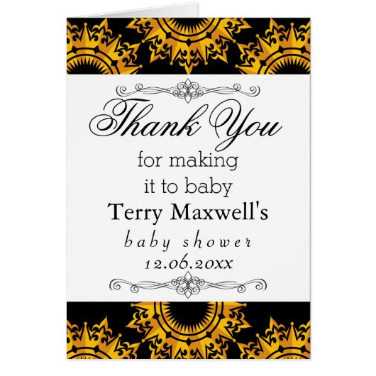 ブラック&イエローロイヤリティプリント (正面)