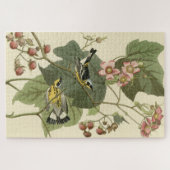 ブラック&イエローワーブラーズAudubon's Birds of America ジグソーパズル (横)