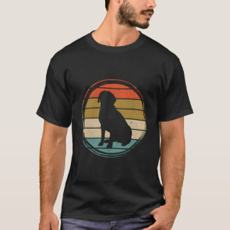ブラック イエロー チョコレートラブラドール Tシャツ