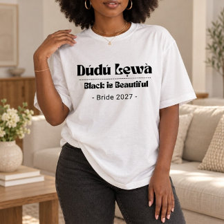 ブラック・イズ・ビューティフル Tシャツ - 彼女へのギフト