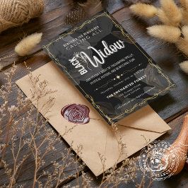 ブラック・ウィドウに魅了されて 招待状