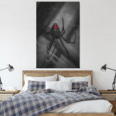 ブラック・ウィドウ キャンバスプリント (インサイチュ (寝室))
