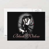 ブラック・ウィドウ ポストカード (正面/裏面)