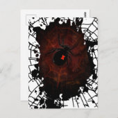 ブラック・ウィドウ ポストカード (正面/裏面)