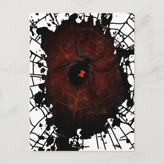ブラック・ウィドウ ポストカード (正面)