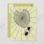 ブラック・ウィドウ ポストカード (正面/裏面)