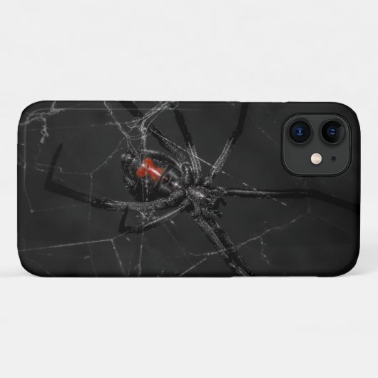 ブラック・ウィドウ Case-Mate iPhoneケース (裏面(横))