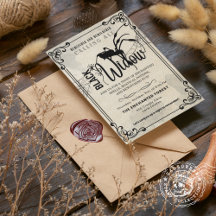 ブラック・ウィドー・ビウィッチと当惑したヴィンテージ・カード