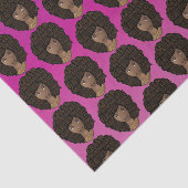 ブラック・ウィメンズ、ピンク・マゼンタ 薄葉紙 (詳細)