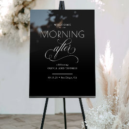 ブラック・ウェルカム結婚の翌朝 アクリルサイン