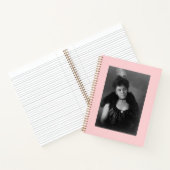 ブラック・ウーマンとロケット ノートブック (内部)