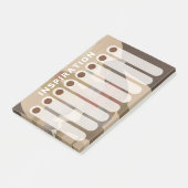 ブラック・ウーマン・デイリー・ウィークリー・インスピレーション・リスト ポストイット (アングル)