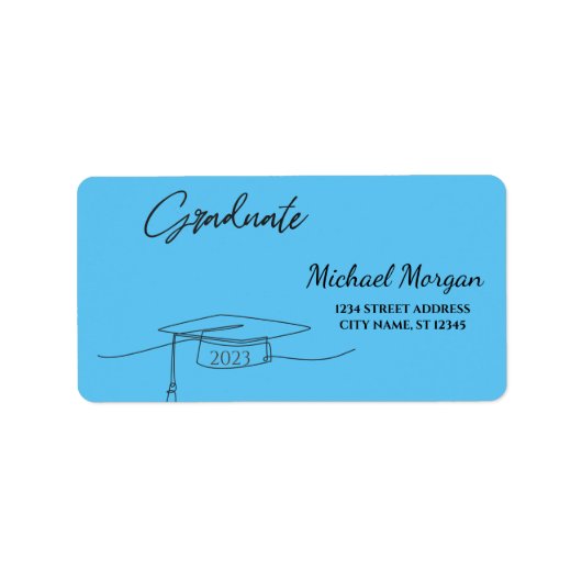 ブラック・エクセル・キャップ・ブルー ラベル (正面)