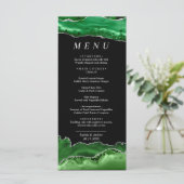 『ブラック&エメラルド・グリ結婚ーンリーズ』 メニュー (スタンド正面)