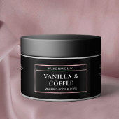 ブラック&エレガントバラ金ゴールド体バタージャールラベル ペットボトルラベル