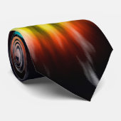 ブラック・オパール・絞り染め、 ネクタイ (ロール)