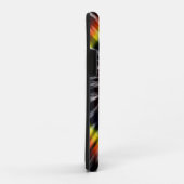 ブラック・オパール・絞り染め、 Case-Mate iPhoneケース (裏面/右)