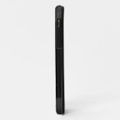 ブラック&オレンジの未来的なピースiPhone 11ケース Case-Mate iPhoneケース (裏面/左)