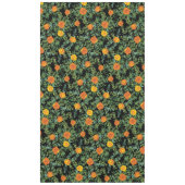 ブラック&オレンジハロウィーンゴシック結婚ズコレクション テーブルクロス (正面)