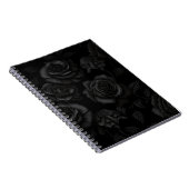 ブラック オン ブラック ローズ ノートブック (右側)