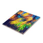 『ブラック·オ葉ーク·の風』 タイル (側面)