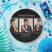 ブラック・カレッジ大学3写真卒業 ペーパープレート (パーティー)