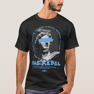 ブラック カロライナ 5 AJ5 ザ リベル 絵柄 Tシャツ